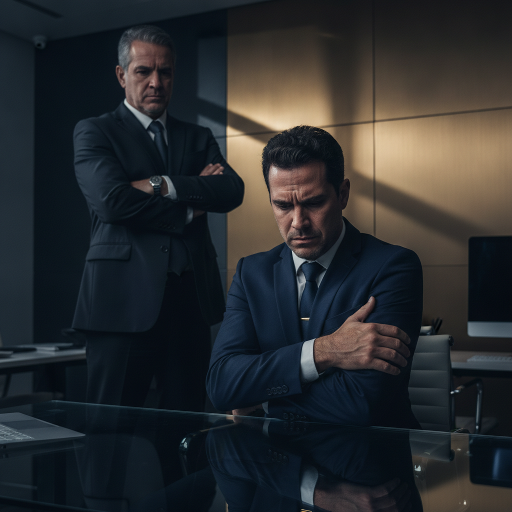 Assedio moral no trabalho - trabalhador sob pressao de superior hierarquico