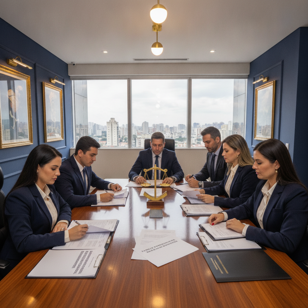 Recuperacao judicial de empresa - advogados analisando plano de reestruturacao de dividas