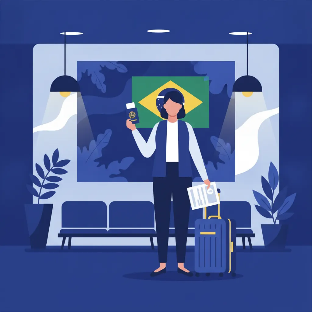 Brasileiros trabalhando nos Estados Unidos consultando documentos previdenciários sobre acordo bilateral Brasil-EUA para aposentadoria