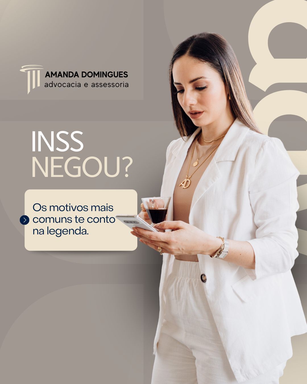 Post Instagram Amanda Domingues